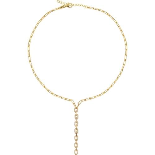 Silver, Nested Dangle Chain Necklace, best present options for Your Loved Ones