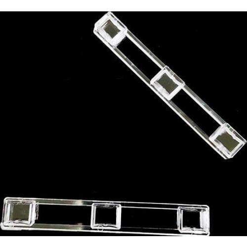 #SAVJ-9.2 High quality 5050 Led Lens, Conjoined lens, Size: 63X9.2X4.2mm, Angle: 180 deg, Clean Surface, PMMA materials