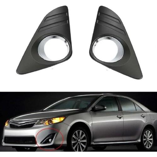 Reliable Lower Bumper Fog Light Lamp Cover L/R 5212506200 5212606200 for Toyota Camry U.S. 12-14 Car Accessories Supplies Goods