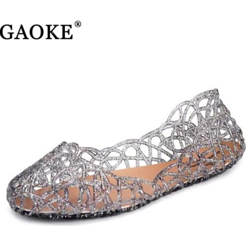 Womens Sandals 2021 New Summer Women Shoes Casual Jelly Tenis Feminino Mesh Flats Sandalias Femininas Fashion Women Sandals