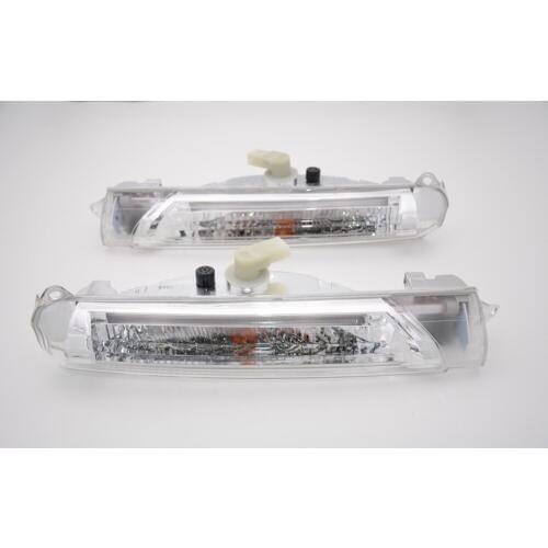 1 Pair 95563118602/95563118502 Front Bumper Turn Signals Lamps Lights RH+LH for Porsche Cayenne 2008-2010