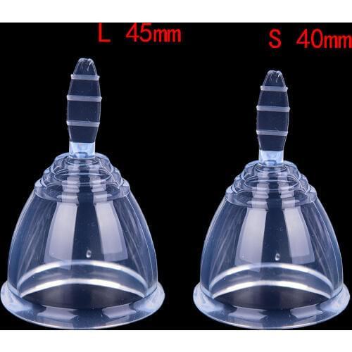 JETTING 1PCS Women Reusable Medical Grade Silicone Menstrual Cup Feminine Hygiene Product Health Care Lady Girls Washable