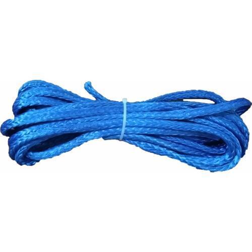 10mm x 10m UHMWPE Cable Synthetic Winch Rope Towing Rope For 4x4/4WD/UTV/ATV/OFF-ROAD