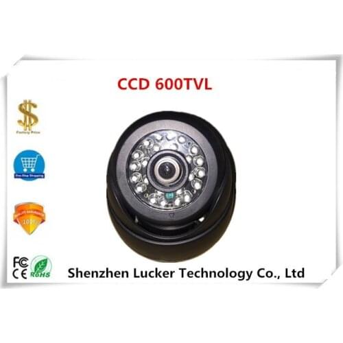 4Pin Aviation Connector Dome Camera 600TVL DC12V CCD NightVision For Bus Van Trailer Taxi CCTV Security Vehicle Survillance