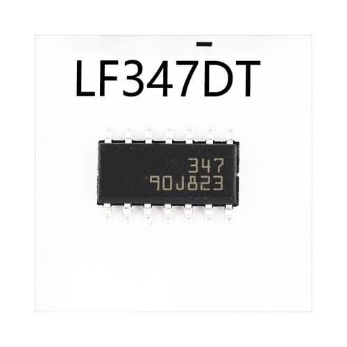 5pcs/lot LF347DT LF347D LF347M LF347 SOP-14 LF347M LF347DR In Stock