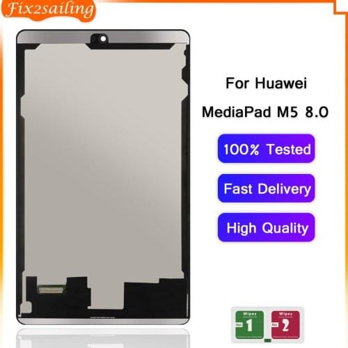 8.0" LCD For Huawei Mediapad M5 Lite 8 2019 JDN2-W09 JDN2-AL00 JDN2-L09 Display Touch Screen Digitizer Assembly 100% Tested