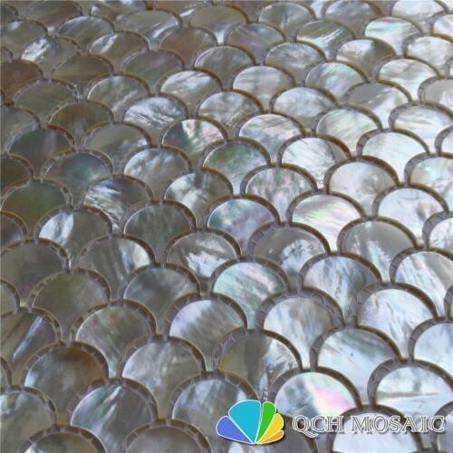 Whitelip shell mother of pearl mosaic tile for kitchen backsplash and bath room natural sea shell white color 5 square feet/lot