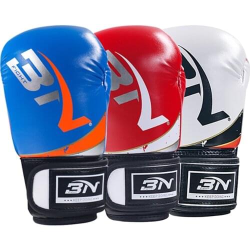 BN Pro 6OZ Kids Boxing Gloves for Children Boys Girls MMA Muay Thai Kickboxing Martial Arts Taekwondo Bag Punching Mittens DEO