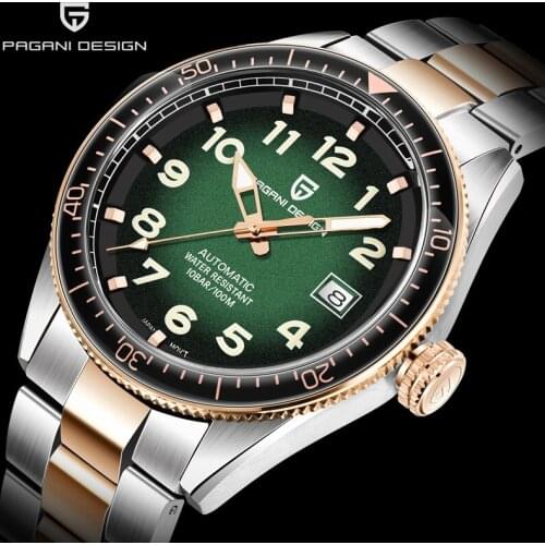 New PAGANI Design Top Brand Luxury Mechanical Automatic Watch Men Mechanical Men Watches Waterproof Wristwatch relogio masculino