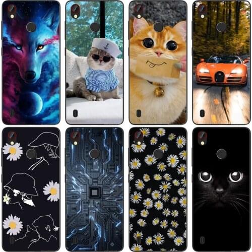 For ZTE BLADE A7 VITA Case Rose Wolf Cute Patterned Cover Soft Silicon Phone Case for ZTE Blade A7 Vita Top Quality