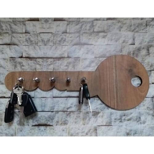 Boss Group Wooden Hanger Keychain