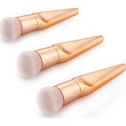 Rose Gold Makeup Brushes Professional Cosmetics Powder Foundation Brushes High Quality Face Beauty Makeup Brushes Make Up Tools