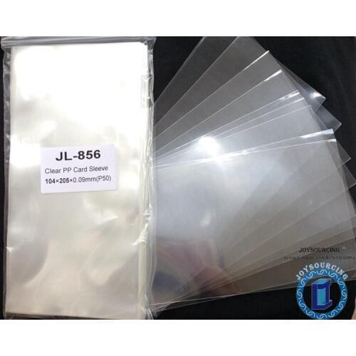 100pcs/pack Board game cards sleeves Large gaming trading cards shield thick Big size for kingdom death 104x205 129x180 82x122