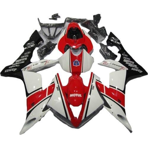White red fairing kit for YAMAHA YZF R1 04 05 06 2005 2004 2006 fairings 7 gifts SZ69