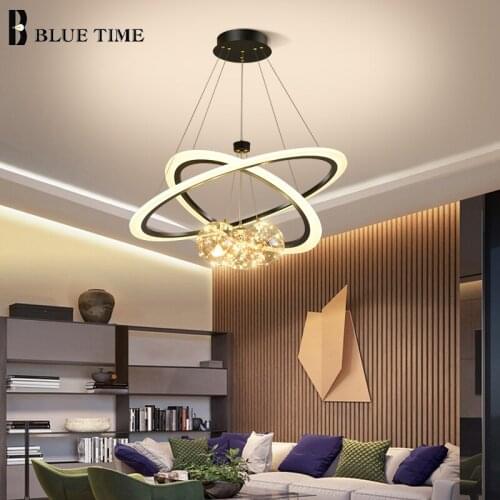 Creative LED Chandeliers Modern Indoor Chandelier Lamp for Living Room Bedroom Dining Room Kitchen Light Home Lighting Luminaire