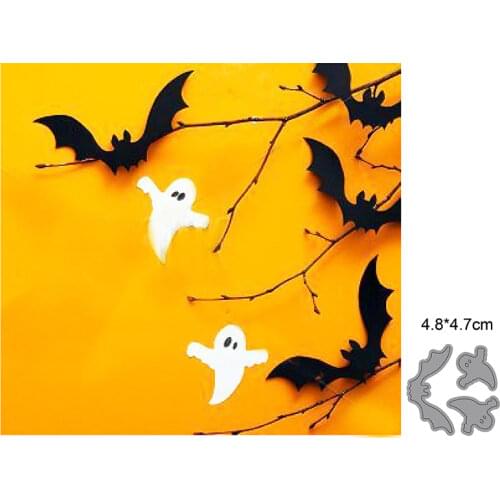 Halloween bat ghost Metal Cutting Dies Decorative Scrapbooking 2020 new Craft Die Cut Embossing Paper Cards cutter Stencils