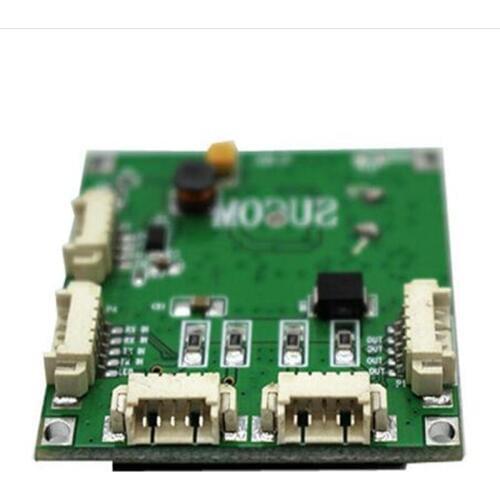 Mini PBCswitch module PBC OEM module mini size 4 Ports Network Switches Pcb Board mini ethernet switch module 10/100Mbps OEM/ODM
