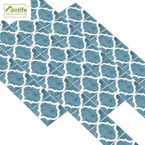 Lantern Pattern Floor Plank Sticker Self-adhesive Wear-resistant Waterproof Decal For Bathroom Ground Wall Home Decorative Mural