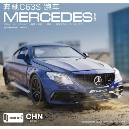 New 1:32 Benz C63S Coupe Alloy Car Diecasts & Toy Vehicles Toy Car Metal Collection Model car Model High Simulation Boy Gift