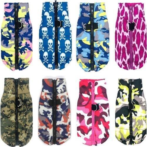 Pet Clothes Puppy Outfit Vest Warm Dog Clothes For Small Dogs Winter Windproof Dog Jacket Coat Padded Chihuahua Apparel XS-XL