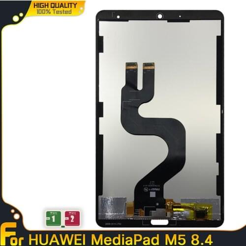 8.4" LCD For Huawei MediaPad M5 8.4 SHT-AL09 SHT-W09 LCD Display Touch Screen Digitizer Plane Assembly Replacement 100% Tested