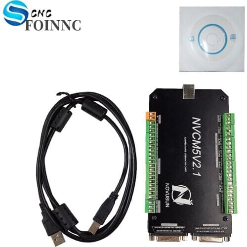 NVCM 4 Axis Mach3 USB Card 300KHz CNC router 3 4 5 6 Axis Motion Control Card Breakout Board for diy engraver engraving machine