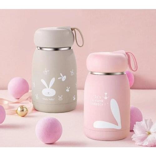 High Quality Portable 320ML Thermos Tea Vacuum Flask Stainless Steel Thermal Cup Coffee Mug Water Bottle Travel Water Bottle New
