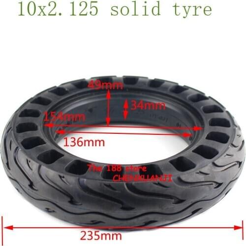 Good quality 10x2.125 10" Solid honeycomb Tyre Tire for Smart Electric Balancing Scooter Fold