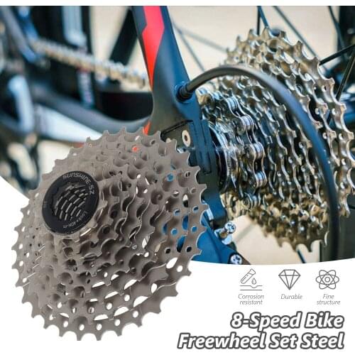 Road Bike 8 Speed Velocidade 11-13-15-18-21-24-28-32T Bicycle Cassette Freewheel MTB Sprocket for SHIMANO SRAM Bike Accessories