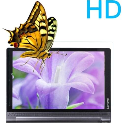 Premium HD lcd screen protector film For Lenovo YOGA Tab 3 Pro 10.1" Clear glossy front protective coverwith clean cloth
