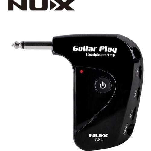 Top Quality NUX GP-1 Portable Electric Guitar Amplifier Amp Mini Headphone Amp Built-in Distortion Effect