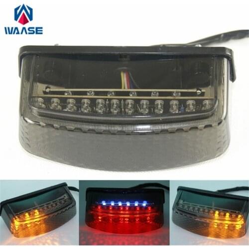 Waase For Ducati Monster 400 600 620 695 750 800 900 1000 S2R S4R 1994-2007 Rear Tail Light Brake Turn Signals LED Light