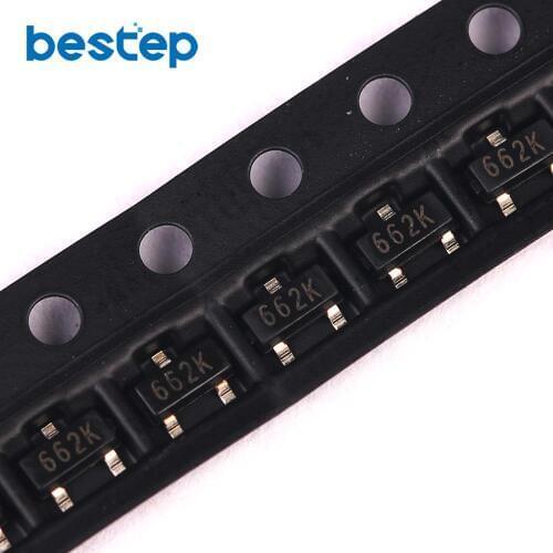 10PCS XC6206P332MR(662K) 3.3V/0.5A Positive Fixed LDO Voltage Regulator SOT-23