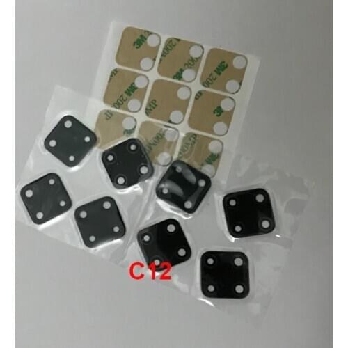 50Pcs For Realme C11 C12 C15 C17 C1 C2 C3 XT X2 X50 Pro 6 pro 7 7i New Back Rear Camera Glass Lens Cover with Sticker