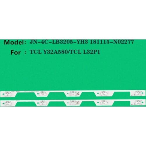 Brand new 2*TCL L32P1 Y32A580 L32P1S LCD light bar YHE-4C-LB3205-YH3 backlight TV LED