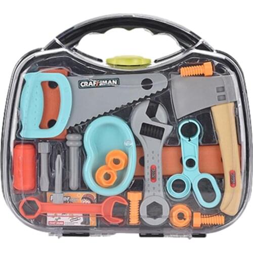 Children Simulation Repair Tool Set Plastic Pretend Play Screwdriver Disassembly Game Learning Educational Toys For Boys Girls