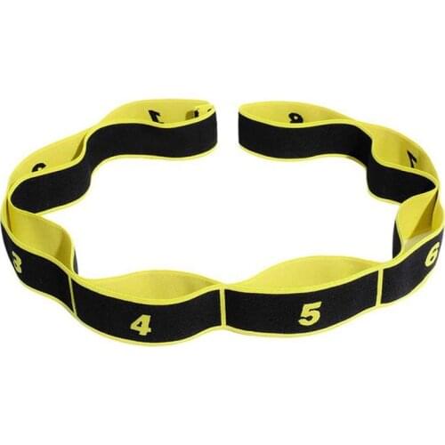 Yoga Pull Strap Belt Resistance Bands Latex Elastic Stretching Gymnastics Training Pilates Fitness Exercise Resistance Bands