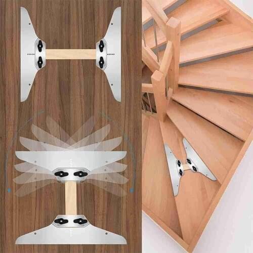 Stair Tread Template Tool Metal Stair Tread Gauge Stair Hardware Measuring Stair Ruler Measuring Home Steel Tread Supplies T6X7