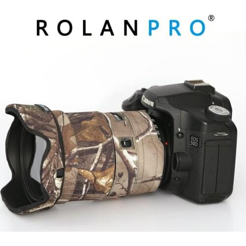 ROLANPRO Camera Lens Coat Camouflage for Canon EF 16-35mm f2.8L III USM Lens Protective Sleeve for Canon lens Protection Case
