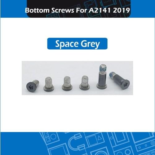 50set/Lot Grey 16 Inch Laptop A2141 Bottom Case Screw Set For Macbook Pro Retina 16" A2141 Lower Cover Screws EMC 3347