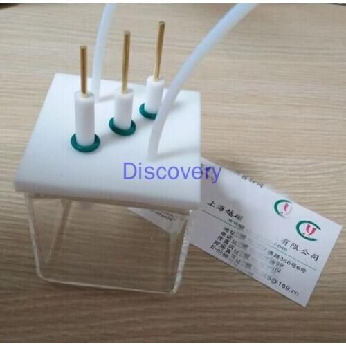 PTFE unsealed electrolytic cell Microliter electrolytic cell Photoelectrochemical cell Quartz glass electrolytic cell Electrode