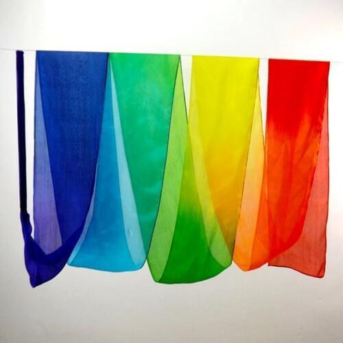 New Arrival Rainbow dancing Throw Streamer sexy professional stage Props Throwing Streams 2M /3M /4M wholesale