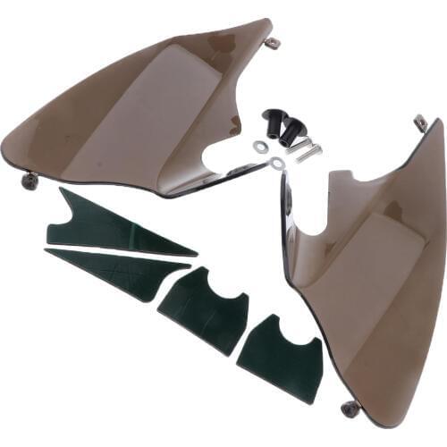 Plastic Mid-Frame Air Deflectors Universal Compatible for Harley 97 98 99 00 01 02 03 04 05 06 07 Motorcycle