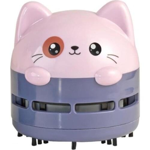 Cute Pet Car Keyboard Vacuum Cleaner Charging Eraser- Dust Cleaner Small Handheld Usb Desktop Vacuum Cleaner