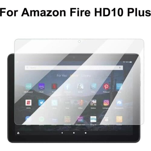 9H Screen Protector For Fire HD 10 Plus 2021 Tempered Glass for Fire HD10+ 11th Generation Protective Film