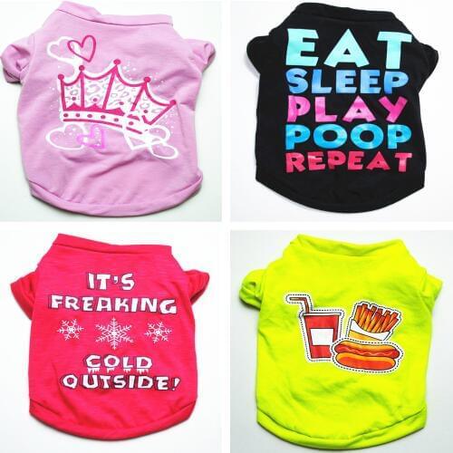 Hot Sale Winter Dog Clothes Warm Yorkies clothes Small Dog Cotton Outfit Pet Clothes Vest Coat Puppy Jacket for Chihuahua
