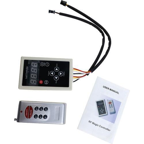 1903 RF Remote LED Controller DC 12V 133 Change for Dream Magic Color Chasing 5050 RGB LED Strip .Colorful strip,Free shipping