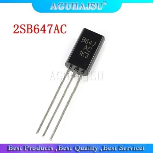 50PCS 2SB647AC 2SB647A 2SB647 TO92 TO-92L B647 Triode Transistor new original