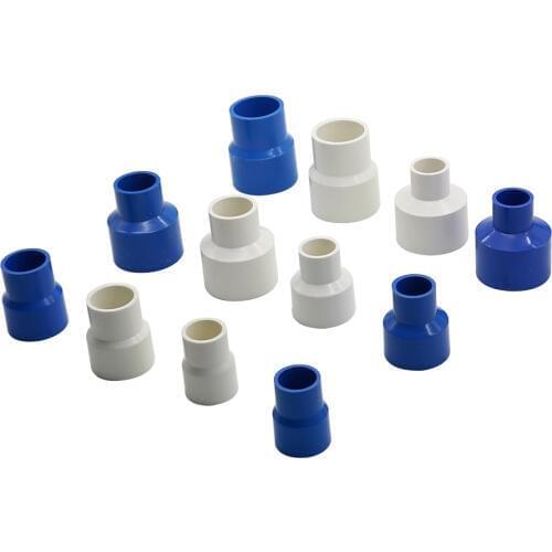20/25/32/40 mm PVC Reducing Straight Connectors Garden Irrigation Water Pipe Reducer Adapter Hose Repair Connectors