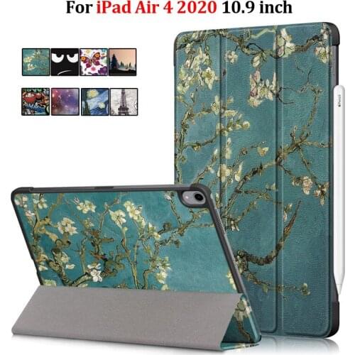 Tablet Cover for iPad Air 4 10.9 2020 Case Magnetic Smart Folding Stand Protection Cover for Funda iPad Air 4 2020 Case